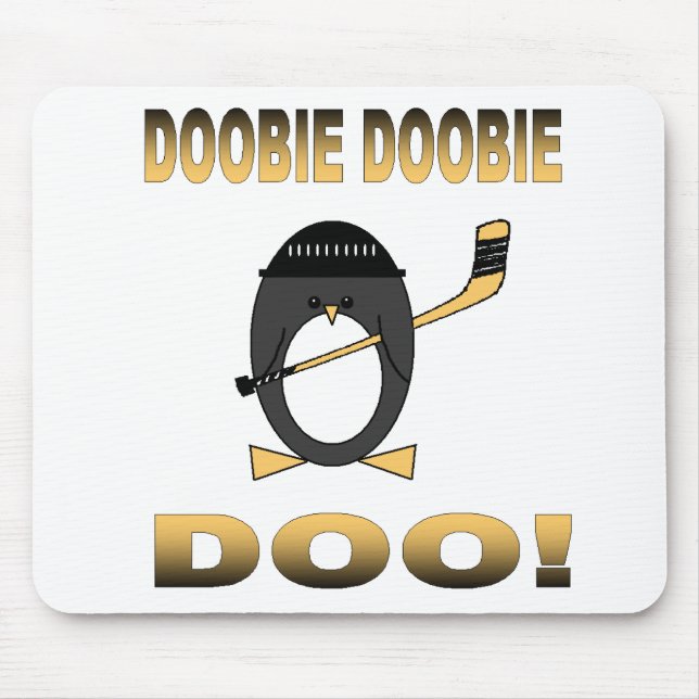 Alfombrilla De Ratón Mousepad de hockey pingüino (Frente)