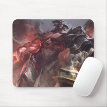 Mousepad de hoja Darkin | Personalizable Mousepad
