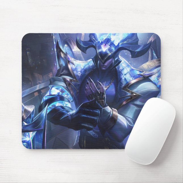 Alfombrilla De Ratón Mousepad de hoja Darkin | Personalizable Mousepad (Con ratón)