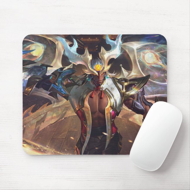 Alfombrilla De Ratón Mousepad de hoja Darkin | Personalizable Mousepad (Con ratón)