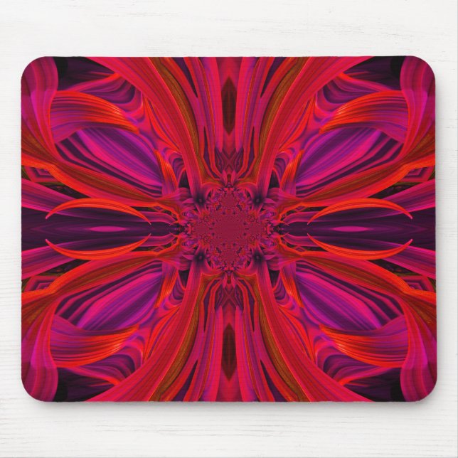 Alfombrilla De Ratón Mousepad de hoja roja (Frente)