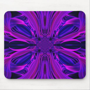 Alfombrilla De Ratón Mousepad de hojas moradas