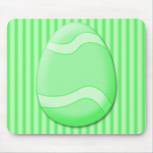 Alfombrilla De Ratón Mousepad de Huevo de Pascua (verde)