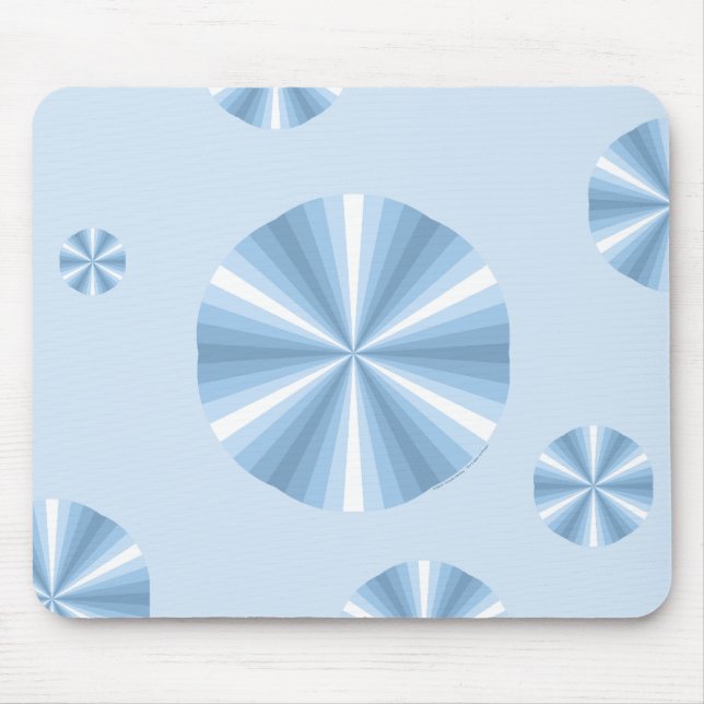 Alfombrilla De Ratón Mousepad de ilusión de invierno (Frente)