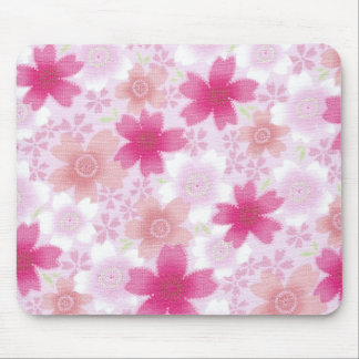Alfombrilla De Ratón Mousepad de impresión floral rosa japonés