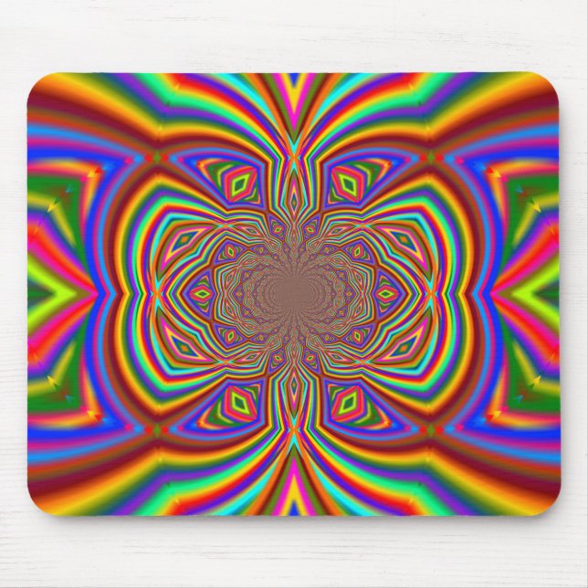 Alfombrilla De Ratón Mousepad de inversión de color Psycho (Frente)