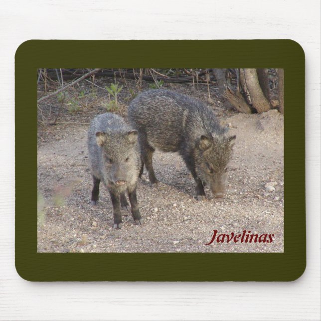 Alfombrilla De Ratón Mousepad de Javelinas (Frente)