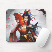 Mousepad de juego de abrazo de Serpent | Bruja de