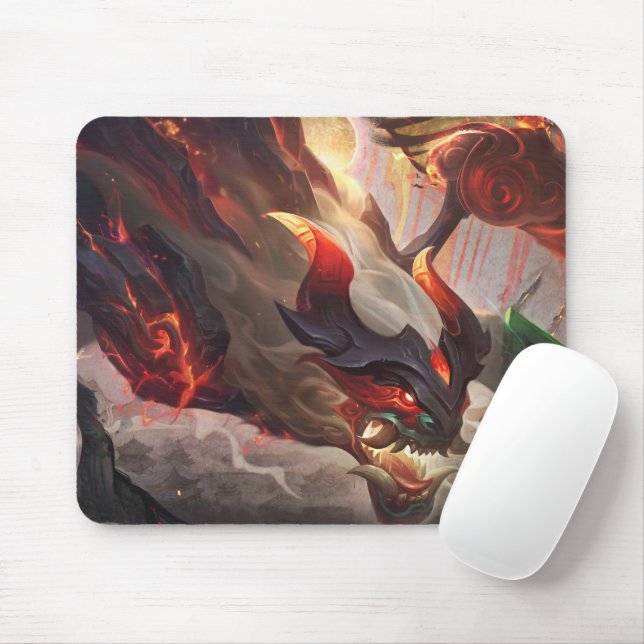 Alfombrilla De Ratón Mousepad de juego de terror de Void | Monstruo de  (Con ratón)