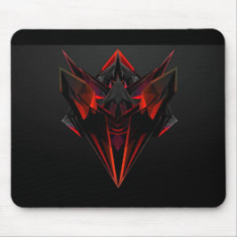 Alfombrilla De Ratón Mousepad de juegos de Cyber Force (Rojo)