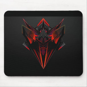 Alfombrilla De Ratón Mousepad de juegos de Cyber Force (Rojo)