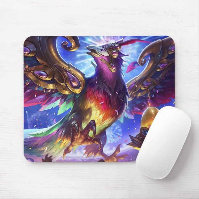 Alfombrilla De Ratón Mousepad de juegos de dragón escarcha | ¡Personali (Con ratón)