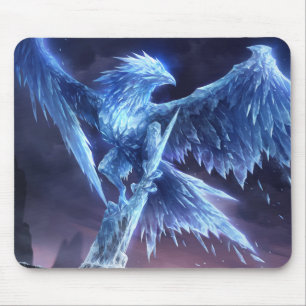 Alfombrilla De Ratón Mousepad de juegos de dragón escarcha   ¡Personali