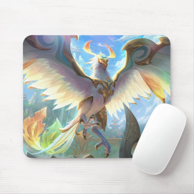 Alfombrilla De Ratón Mousepad de juegos de dragón escarcha | ¡Personali (Con ratón)