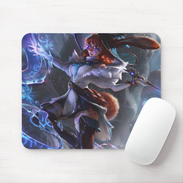 Alfombrilla De Ratón Mousepad de juegos de mujeres | Pad de mesa de per (Con ratón)