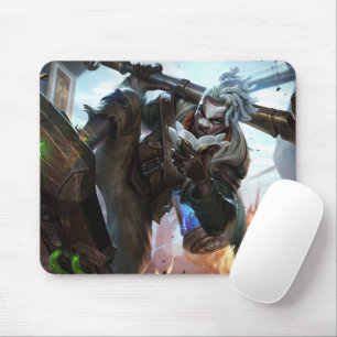 Alfombrilla De Ratón Mousepad de juegos de Time Bender   Chrono Master 
