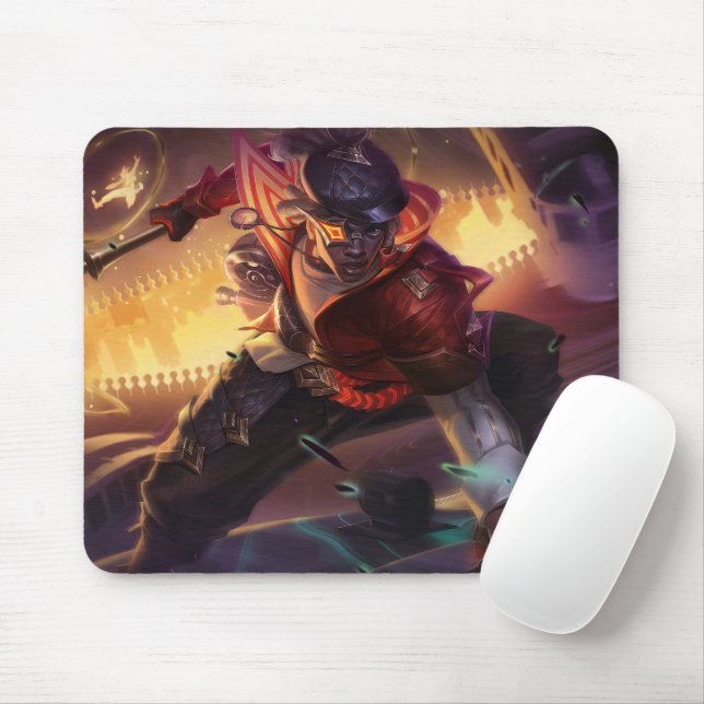 Alfombrilla De Ratón Mousepad de juegos de Time Bender | Chrono Master  (Con ratón)