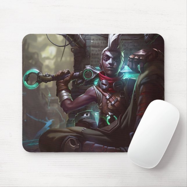 Alfombrilla De Ratón Mousepad de juegos de Time Bender | Chrono Master  (Con ratón)