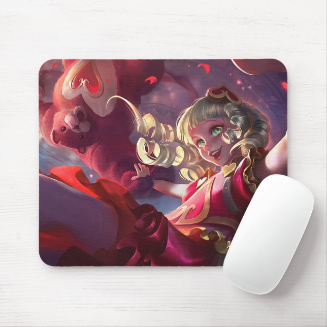 Alfombrilla De Ratón Mousepad de juegos infantil oscuro | ¡Personalizab (Con ratón)