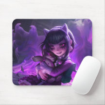 Mousepad de juegos infantil oscuro | ¡Personalizab