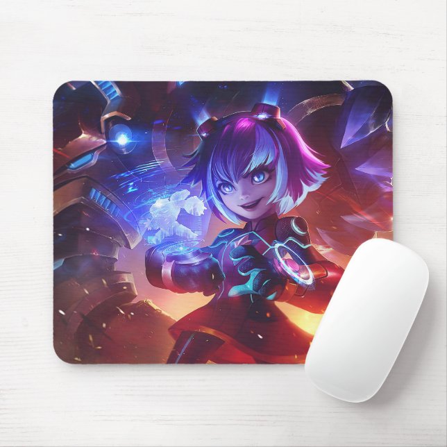 Alfombrilla De Ratón Mousepad de juegos infantil oscuro | ¡Personalizab (Con ratón)
