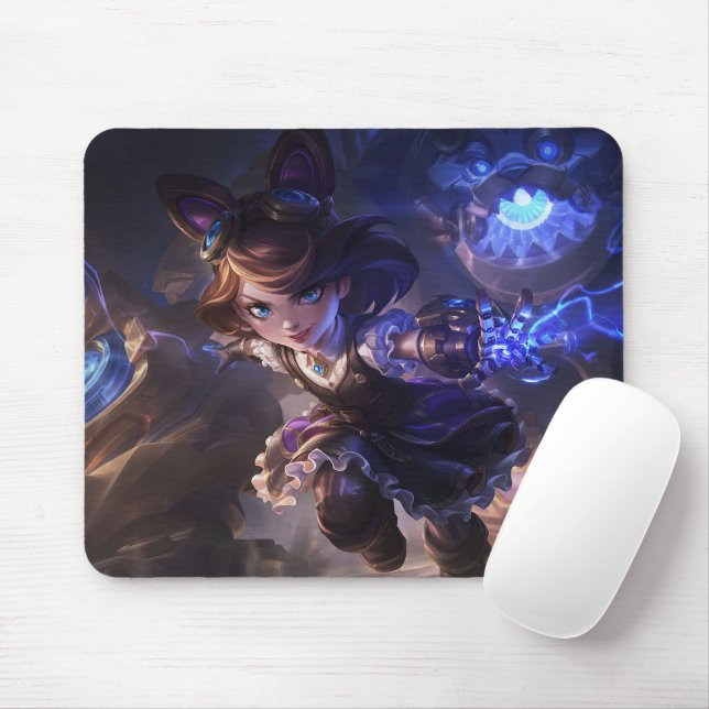 Alfombrilla De Ratón Mousepad de juegos infantil oscuro | ¡Personalizab (Con ratón)