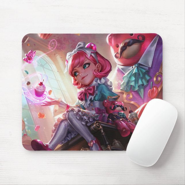 Alfombrilla De Ratón Mousepad de juegos infantil oscuro | ¡Personalizab (Con ratón)