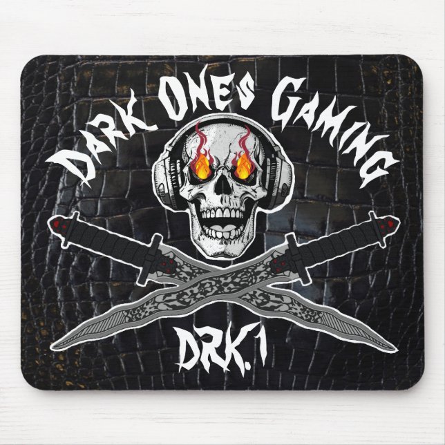 Alfombrilla De Ratón Mousepad de juegos para los seres oscuros (Frente)