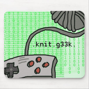 Alfombrilla De Ratón mousepad de .knit.g33k