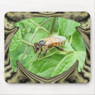 Alfombrilla De Ratón ~ Mousepad de la abeja de la miel