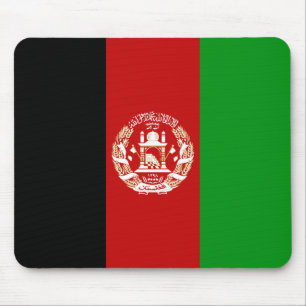 Alfombrilla De Ratón Mousepad de la bandera de Afganistán