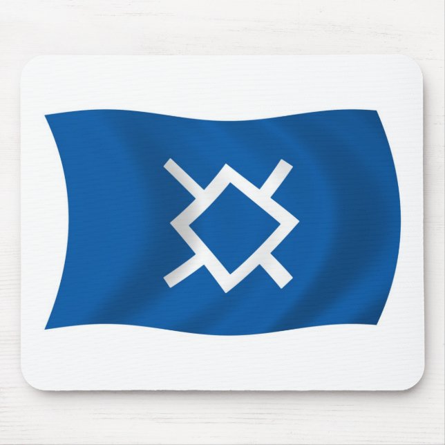 Alfombrilla De Ratón Mousepad de la Bandera de Cheyenne Septentrional (Frente)
