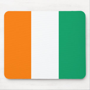 Alfombrilla De Ratón Mousepad de la Bandera de Costa de Marfil