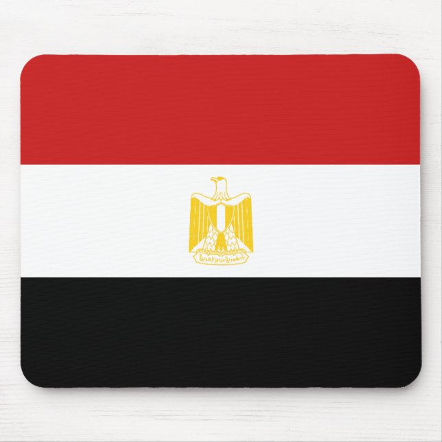 Alfombrilla De Ratón Mousepad de la Bandera de Egipto (Frente)