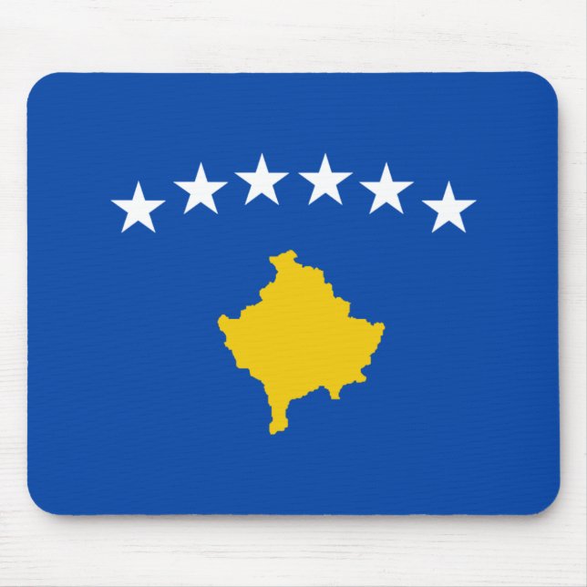 Alfombrilla De Ratón Mousepad de la bandera de Kosovo (Frente)