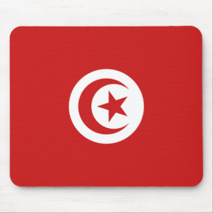 Alfombrilla De Ratón Mousepad de la bandera de Túnez