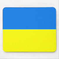 mousepad de la bandera de ucrania