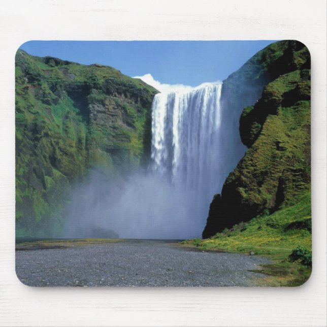 Alfombrilla De Ratón mousepad de la cascada (Frente)