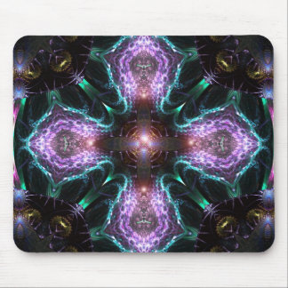 Alfombrilla De Ratón Mousepad de la Cruz Púrpura Fractal