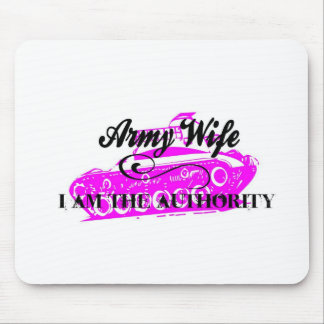 Alfombrilla De Ratón mousepad de la esposa del ejército