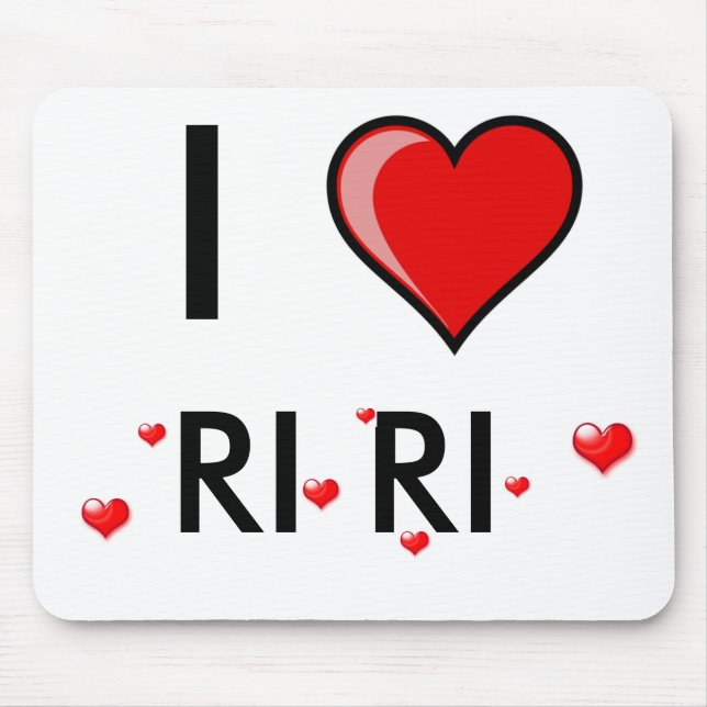 Alfombrilla De Ratón Mousepad de la fan de Rihanna (Frente)