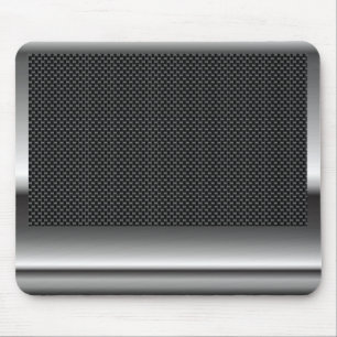 Alfombrilla De Ratón Mousepad de la fibra de carbono