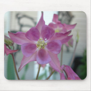Alfombrilla De Ratón Mousepad de la flor de Columbine