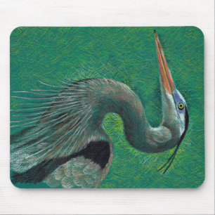 Alfombrilla De Ratón Mousepad de la garza