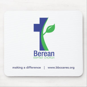 Alfombrilla De Ratón Mousepad de la iglesia baptista de Berean