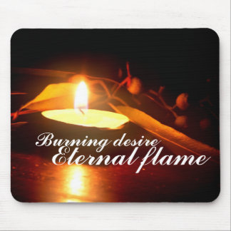 Alfombrilla De Ratón Mousepad de la llama eterna