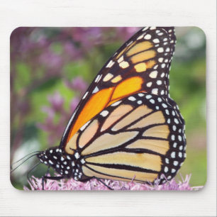 Alfombrilla De Ratón Mousepad de la mariposa de monarca
