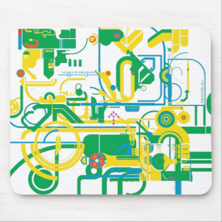 Alfombrilla De Ratón mousepad de la mezcla del trance