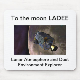 Alfombrilla De Ratón Mousepad de la misión de la luna de LADEE