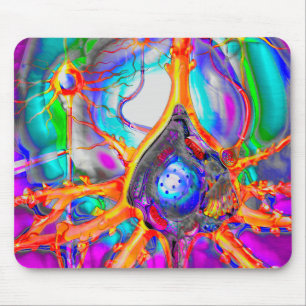 Alfombrilla De Ratón Mousepad de la neurona